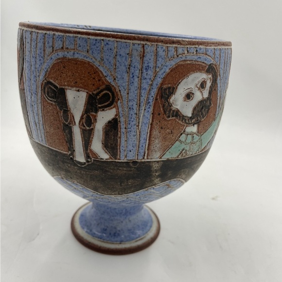 DAVID STEWART Noah's Ark Footed Punch Bowl
Vintage - Picture 1 of 6